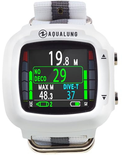 Aqualung I330R, Computer Subacqueo, Bluetooth, Display a Colori Luminoso e Leggibile, Interfaccia Intuitiva, Computer Subacqueo Aqua Lung con Batteria Ricaricabile, Ottimale per Immersioni Subacquee