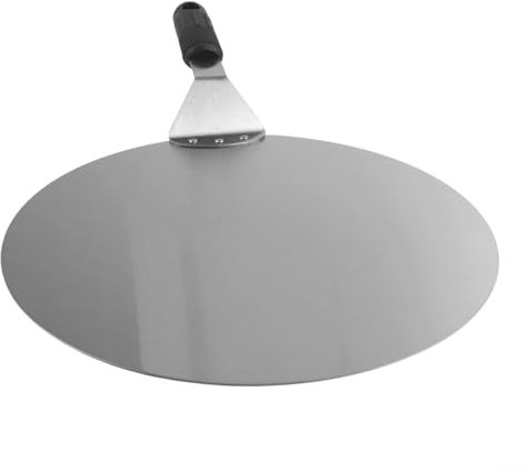 Pala per pizza e torta multiuso in acciaio inox per cuocere, servire e visualizzare (30,5 cm)