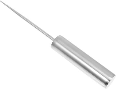 Ciieeo Piccone da Ghiaccio in Acciaio 201, Scalpello da Ghiaccio Compatto 20 Cm, Strumento Antigelo per Bar e Frigorifero