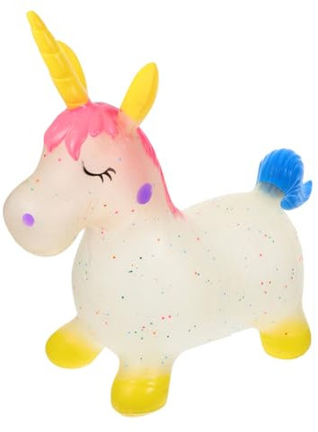 Generico Gonfiabile Unicorno per Saltellante per Sviluppo e Coordinazione Design Divertimento per Tutti