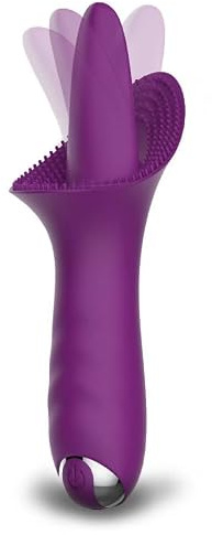 Tongue Vibrator for Women G Spot Wanda Vibrator, Female Sex Toy, Adult Toy, Womens Vibabrator, Clitoriss Licking Toy, Oral Massager, 10 Vibration Modes Dildo Anal