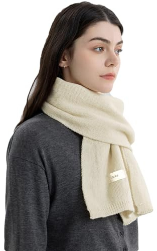 ZYEKIU Schal Damen Winter Premium Polyester Tuch Schals für Damen Halstuch | Kuscheliges Halstuch Modeschal Weicher Warmer Kuschelige Warme Winter Schals Schal Federleicht Pflegeleichtes Schaltuch