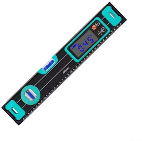 Digitale Wasserwaage mit Magnetfuß, 200/300/400/500 mm, elektronischer Winkelsucher für Bau- und Ingenieurprojekte (400 mm)