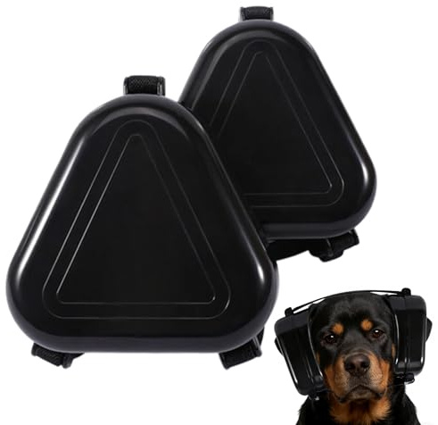 Cuffie Antirumore Per Cani – Protezione Delicata E Traspirante, Vestibilità Morbida E Confortevole, Cuffie Calmanti Per Animali Domestici | Protezione Sicura Della Costruzione Per I Fuochi D'