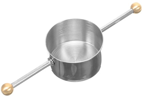 PLAFOPE Vaso Medidor de Acero Inoxidable Doble Extremo Doble Perla, Jigger de Bar Compacto para Cócteles y Bebidas, Herramienta Medidora Precisa para Bar, Restaurante y Uso Doméstico