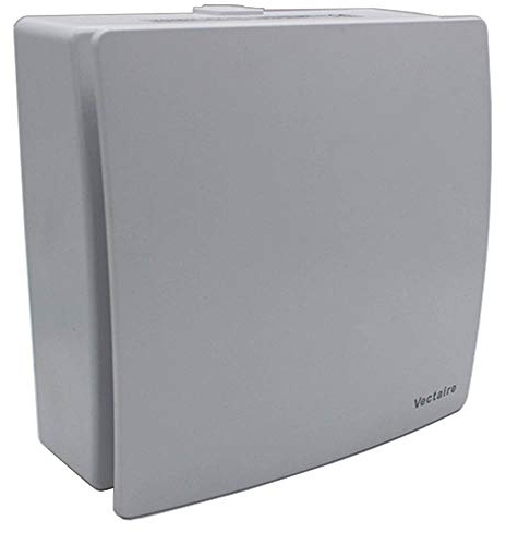 Vectaire ELX1003LV Elix 3-Speed SELV Centrifugal Extractor Fan | Pullcord control, SELV low-voltage operation, 3-speed operation, Remote switching option, 5 year warranty