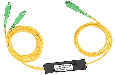 Glasfaser SC 1x2 PLC Singlemode Splitter SCAPC für Fibre Optical Communication/CATV/FTTH/ Fiber Optic LAN Passives Optisches Netzwerk