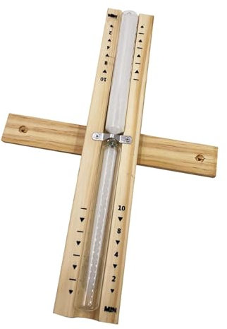 Ronyme Sauna-Sanduhr, Sanduhr, 10 Minuten, drehbare Sanduhr, Wandmontage, Uhr, Sanduhr für Bad, Sauna-Zubehör