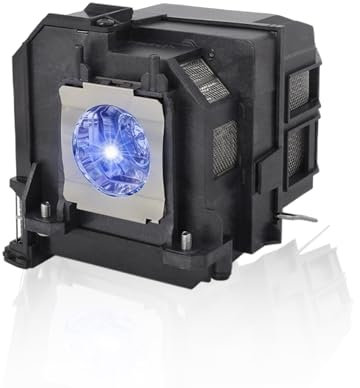 Poxtedsr EL PLP90 Lampe de remplacement pour projecteur compatible avec Epson V13H010L90 EB-670 EB-675W EB-675Wi PowerLite 675W EB670 EB675W EB675Wi 675W avec boîtier