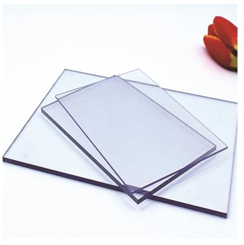 ZHZHXR 1mm Dachplatten Transparent Polycarbonat-Dachplatte Regensichere Isolierung Regenfeste Dachplatten for Garten, Vordächer, Fenster (1x20m)