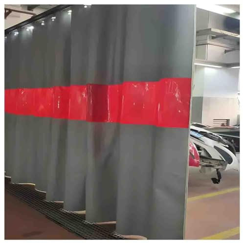 Manta Ignifuga, Pantallas de cortina para soldadura industrial, cortina de puerta ignífuga, revestimiento de silicona retardante de llama, pantalla de soldadura con ventana de visualización transparen
