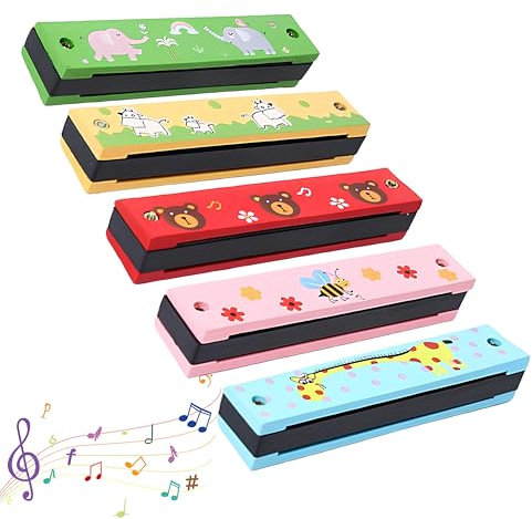 Mundharmonika, Mundharmonika Spielzeug, Mundharmonikas Niedliche Muster, 16-Hole Harmonika, Pädagogisches Spielzeug Geschenke Für Kinder, Anfänger