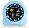 SENXINGYAN Reloj Despertador Infantil, Entrenador de Sueño con Pantalla LED de Sol & Luna, Luz Nocturna & Sonidos Relajantes, Fácil de Usar para Los Niños, Regalo Ideal para el Dormitorio Infantil