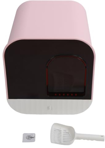 Art der Schublade für Kätzchen mit Kastenhaube mit Aktiviertem Kohlenstoff, Geräumige Geschlossene Katzen -Toilette für Einfache Wohnungsputz (#3)