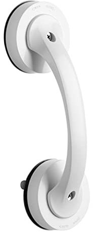 EXHUMKY Duschgriff mit Saugnäpfen für Senioren und Rutschfestes Badezimmerzubehör ohne Bohren Vielseitig Einsetzbar für Dusche und Türen Sicherer Halt und Einfache