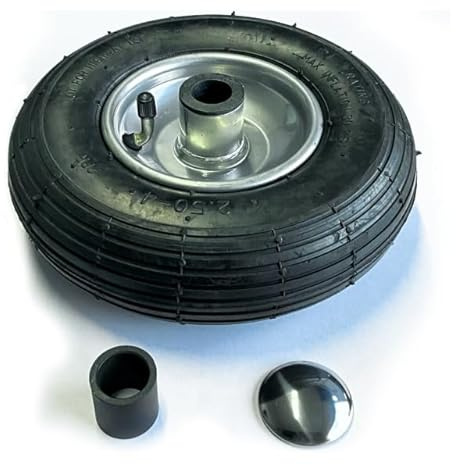 GEKA Plus Rad 210x65 mit Radkappe (Ersatzteil für GEKA Plus Schlauchwagen P40, 210x65, robuste Qualität, einfache Montage, Zubehör für Gartengeräte) 42.8500.21