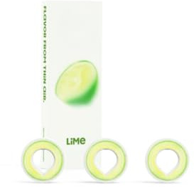 lime airarupu 3pack - airarupu original, accessori per borraccia, pastiglie aromatizzate, 0 calorie - PU riA-airupupairupup - incl. 3 pod - Lime