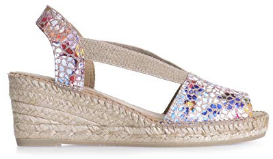 Toni Pons Espadrilla da Donna in Pelle - TEIDE-PM Talpa, 40 EU
