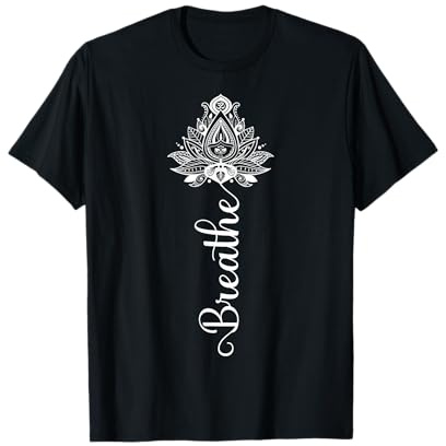 Atme Mandala, Lotusblüte, Namaste, OM, Yoga-Meditation T-Shirt