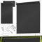 KESSER® Senkrechtmarkise Vertikalmarkise Balkonmarkise 100 x 240 cm Sichtschutz Sonnenschutz Seitenrollo Beschattung, Balkonrollo Stabil und wetterbeständig, für Balkon, Terrasse, Garten, Anthrazit