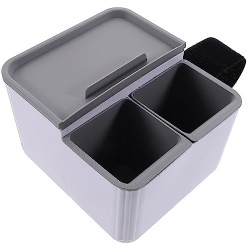Operitacx Organizer Per Auto Multifunzionale Con Porta Fazzoletti e Portabicchieri Scatola Compatta Per Tissue e Accessori Per Viaggi e Uso Quotidiano Facile Da Pulire e Resistente