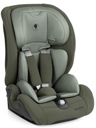 ABC Design Kindersitz Aspen 2 Fix i-Size – Mitwachsender Autositz für Kinder mit 76-150 cm (ab 15 Monaten bis 12 Jahre) mit Isofix Befestigung und sicherem Seitenaufprallschutz (sage)