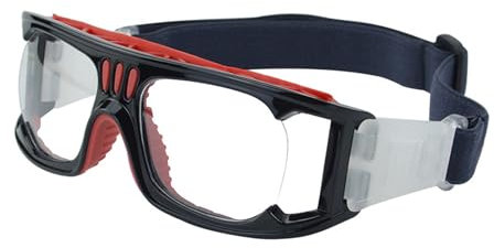 Woedpez Beschlagfreie Gläser, austauschbare Schutzbrille, Sportbrille, Basketball, Fußball, Fußball, Sportbrille