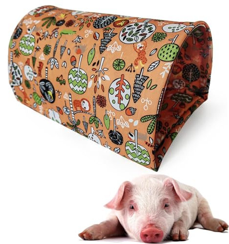 Tunnel für Kleintiere,Hamsterhaustunnel - Zusammenklappbarer Kleintiertunnel,Tunnel für Tiere, zum Verstecken und Ausruhen von Igeln, tragbarer Tunnel für Frettchen, Hamster, Chinchilla, Igel