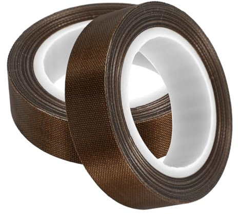 FUNOMOCYA 2rollen Wärmedämmband Dichtungsband Ptfe-band Für Vakuumierer Handversiegelungsbänder Isolierbänder Mit Hoher Temperaturbeständigkeit Und Langlebigkeit