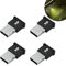 eModwey 4 PCS Luz Ambiental USB Luz LED USB Coche Luces para Interior de Coche, Iluminación Ambiental con Múltiples Colores Cambiables, Compatible para Automóviles, Portátiles y Uso Doméstico
