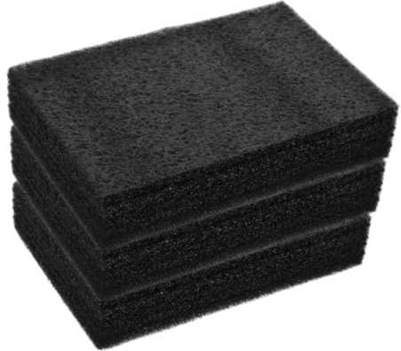 Angoily Filzblock bastelunterlage bastelmaterial Nadelkissen Filzwerkzeuge Nadelmatte filzen Nähzubehör Filzzubehör Werkzeuge zum Nadelfilzen Filzmatte Perlenbaumwolle Black