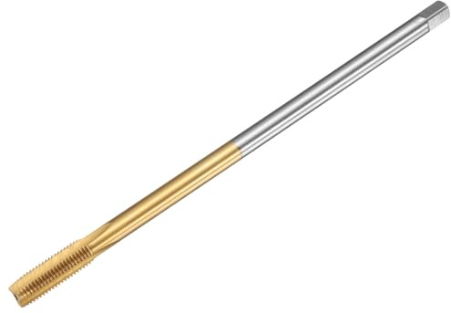 sourcing map Metric Thread Tap M8 x 1 H2 150mm Straight Flute Screw Thread Milling Machine Taps Threading Tapping Repair Tool