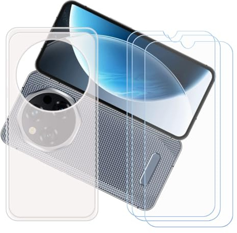 CongJiaLingXi Funda para Oukitel WP210 (6.7) + Screen Protector, Translúcido Suave Silicona Caso + [3 Piezas] Cristal Templado Film Vidrio.