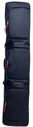 KQFCAZRE Snowboardtasche, Wasserabweisend, Großes Fassungsvermögen, Erweiterbar von 165 cm bis 180 cm