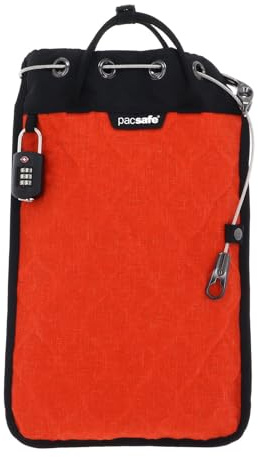 Pacsafe Travelsafe - Mobiler Safe, Schultertasche mit TSA-Zahlen-Schloß, Diebstahlschutz, Unisex Henkeltasche mit Anti-Diebstahl Technologie