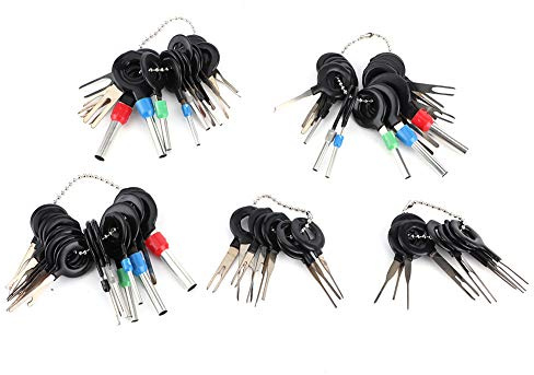 Cikonielf 70 Bitars Borttagningsverktyg I Rostfritt Stål Plaststiftutkastare Wire Puller Kit För Reparation Av Hushållsapparater I Motorfordon