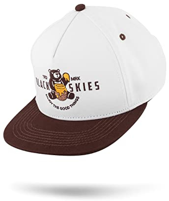 Blackskies® Snapback Cap mit Mustern und diversen Farben | Herren Damen Baseball Mütze Kappe Wildleder Basecap Summer Urlaub Cap - Männer Frauen Unisex Streetwear Outdoor Sommer Freizeit