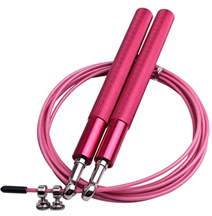 HomeGym24 Springseil Erwachsene Fitness Jump Rope - Indoor-/Outdoor-Sprungseil für Ausdauer, Abnehmen, Boxen, Sport, MMA, Cardio