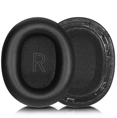 Replacement Earpads Headphone Cover for Technics EAH-A800 Wireless Bluetooth Headphones, Headset Ear Cushions Replacement Foam Covers Earmuffs with Buckle-Black