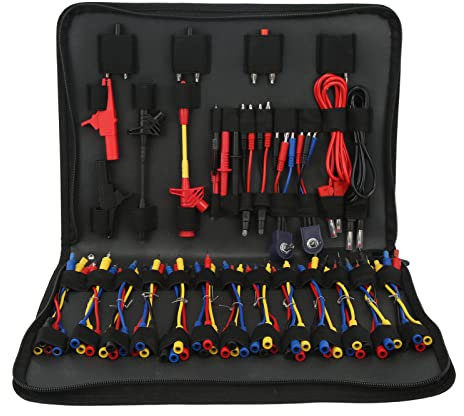 VOBOR Kit di Cavi per Test di Circuiti Automobilistici Connettori per Cavi per Auto Cavi Adattatori Tester Elettrici Strumenti Diagnostici