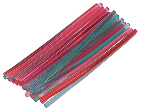Barras de Pegamento, Buena Estabilidad Térmica Barras de Pegamento Caliente de Colores Respetuosas con el Medio Ambiente Fuerte Adherencia para la Ropa