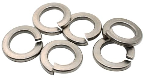 Rondelle Autobloquante Grower M12 : 20 Pcs Visserie Inox | Rondelle de Blocage pour Vis Boulon Ecrou | Rondelles Ressort Fendue Acier A4 Anti-Rouille Extérieur | Rondelles Acier Marin PROTORX