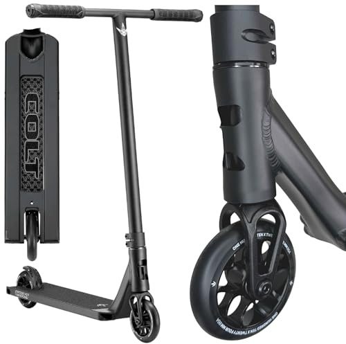 Blunt Prodigy X Complete Stunt-Scooter H=86/90cm Park/Street I Kinder I Jugendlich I Erwachsene I Trick I Tret I Roller I Leicht (Colt S6 H=84cm 110mm Schwarz)