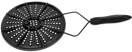 Didiseaon Plaque Adaptatrice Induction Émail Noir Diffuseur De Chaleur Pour Cuisinière à Induction Et Gaz Répartiteur Thermique Anti-brûlure Pour Cuisine Domestique Cuisson Uniforme Avec Ust