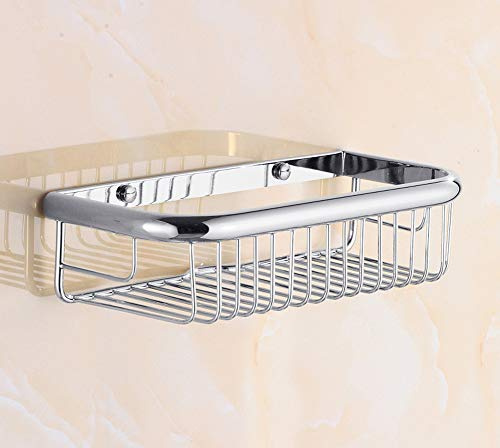 Étagère de douche en laiton de 30 cm avec vis d'installation dissimulées, étagère murale antirouille pour salle de bain, support de panier de rangement de cuisine