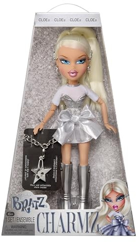 Bratz Charmz Cloe Fashion Doll with Collectible Charm Bracelet
