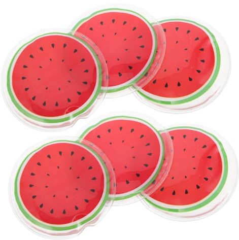 DONFAMDS 6pezzi Patch Occhiaie Riutilizzabili Con Azione Rinfrescante Rapida Borse Ghiaccio Viso Adesive Per Sollievo Da Affaticamento Impacco Freddo Viso Soothing Per Arrossamenti e Gonfio