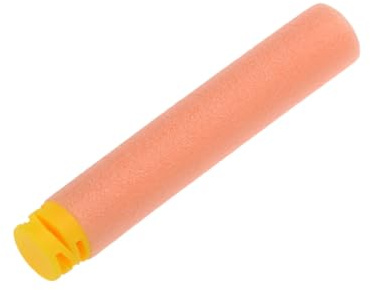 ibasenice 100 pezzi Dardi Soft Head Forma di Z per Gioco di Guerra Morbidi e Sicuri Ricarica Compatibile per Giocattoli Ragazzo Ragazza Ragazza Colore Arancione