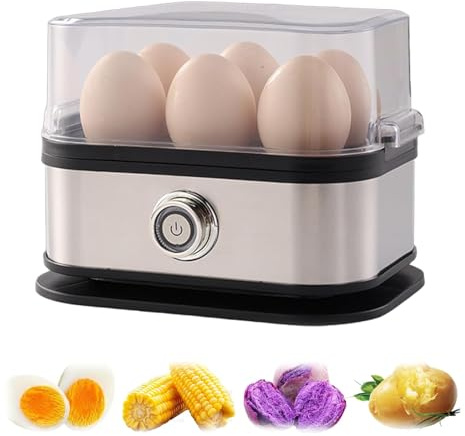 Sunny Side Up Egg Maker, Sunny Side Master Egg Cooker, Multi-functional Rapid Eggs Cooker Electric 6 Eggs Capacity, for Soft, Medium, Hard Boiled, with Auto Shut-off. (1pcs)