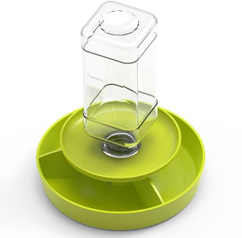 X-Institute Bol d'eau Multifonctionnel pour Reptiles Fonction De Recharge Automatique Fournitures 'Alimentation Distributeur 'Eau pour Animaux De Compagnie